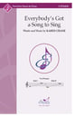 Everybody's Got a Song to Sing Two-Part choral sheet music cover